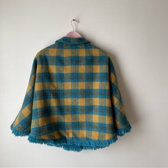 Vintage Reversible Poncho - Picture 5 of 7